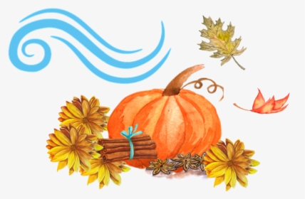 Clipart Thanksgiving Gourd - Jack-o'-lantern, HD Png Download, Transparent PNG