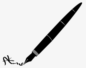 Writing Pen Png Image - Fountain Pen Clip Art, Transparent Png, Transparent PNG