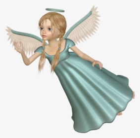 Flying Angel Free Png Clipart Picture - Angels Flying Clipart, Transparent Png, Transparent PNG