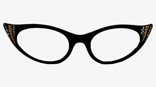 Cat Eye Glasses Png - Vintage Glasses Png Transparent, Png Download, Transparent PNG
