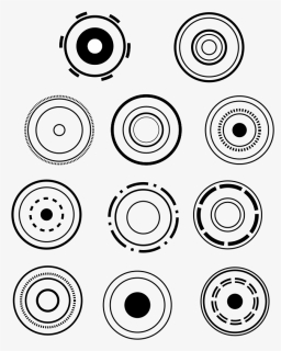 Grunge Circles - Tattoo Design Of Circle, HD Png Download, Transparent PNG