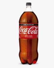 Coca Cola 2 Litros Png - De Coca Cola Sin Azucar, Transparent Png, Transparent PNG