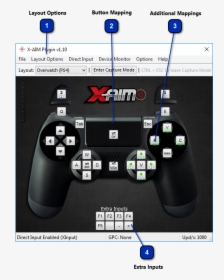Layout Configuration - Ps4 Button On Keyboard, HD Png Download, Transparent PNG