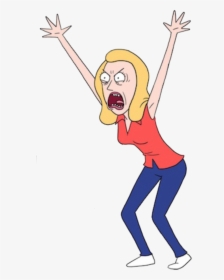 Beth Rick And Morty Characters, HD Png Download, Transparent PNG