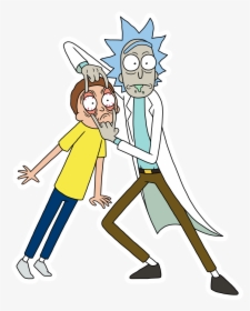 Collect The It S Just Rick And Morty Sticker On Quidd - Rick And Morty Png, Transparent Png, Transparent PNG