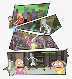 Rick And Morty Family Vacation, HD Png Download, Transparent PNG