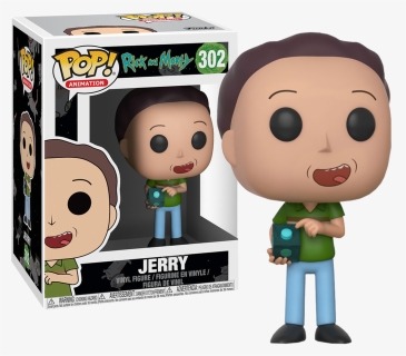 Rick And Morty Jerry Pop, HD Png Download, Transparent PNG