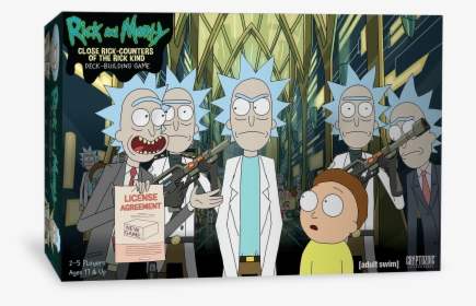 Rick And Morty - Rick And Morty Deck Building Game, HD Png Download, Transparent PNG