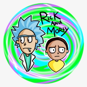 Rick And Morty Circle, HD Png Download, Transparent PNG