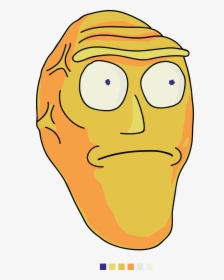 Rick And Morty Png Png Free Download - Rick And Morty Planet Head, Transparent Png, Transparent PNG