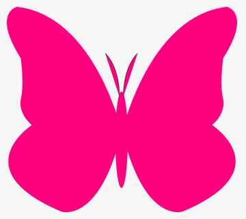 Pink Butterfly Clip Art, HD Png Download, Transparent PNG