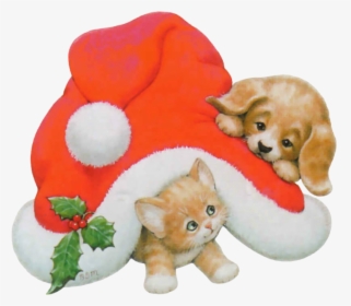 Transparent Christmas Dog Clipart - Imagenestiernas De Navidad, HD Png Download, Transparent PNG
