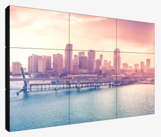 3 X 3 Video Wall Videowalldelivery - 3 X 3 Video Wall, HD Png Download, Transparent PNG