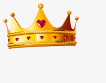 #coroa #tiara #rainha #rei #realeza #royal #coração - Transparent Transparent Background Crown Png, Png Download, Transparent PNG