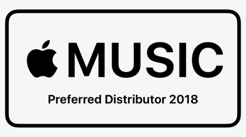 Apple Music Logo Black, HD Png Download, Transparent PNG