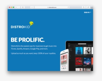 Get Your Music On Spotify - Distrokid, HD Png Download, Transparent PNG