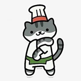 Neko Nekoatsume Cat Cute Kawaii Chef - Guy Furry Neko Atsume, HD Png Download, Transparent PNG
