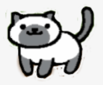 #neko #atsume #marshmallow #cat #kitty #game #freetoedit - Discord Neko Atsume Emoji, HD Png Download, Transparent PNG