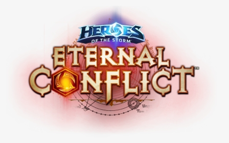 Heroes Of The Storm Logo Png - Heroes Of Storm Eternal Conflict Logo, Transparent Png, Transparent PNG