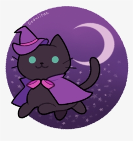 Halloween, Witch, And Neko Atsume Image - Hermeowne Fanart, HD Png Download, Transparent PNG