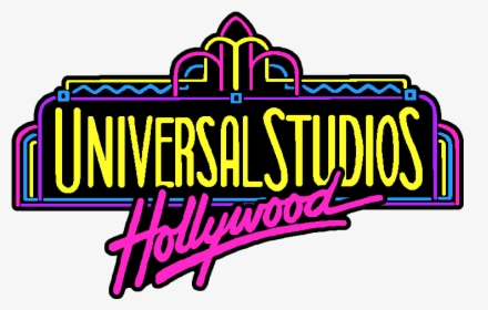 Universal Studios Hollywood Png Logo - Universal Studios Neon Logo, Transparent Png, Transparent PNG