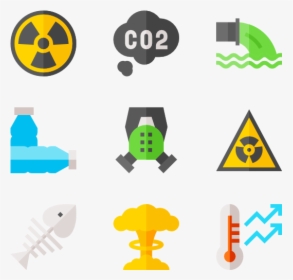 Pollution - Toxic Icon, HD Png Download, Transparent PNG