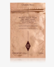 Instant Dry Sheet Mask In Packaging Packshot - Instant Magic Facial Dry Sheet Mask, HD Png Download, Transparent PNG