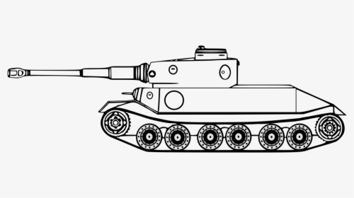 World War 1 Tanks Drawings , Transparent Cartoons - World War 1 Tank Drawing, HD Png Download, Transparent PNG