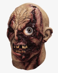 Frantic Eye Zombie Costume Mask - Zombie Maske, HD Png Download, Transparent PNG