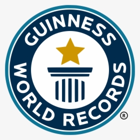 World Png Logo -guinness World Records - Guinness World Record Sign, Transparent Png, Transparent PNG