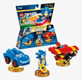 Lego Dimensions Sonic The Hedgehog Level Pack , Png - Sonic Lego Dimensions Pack, Transparent Png, Transparent PNG