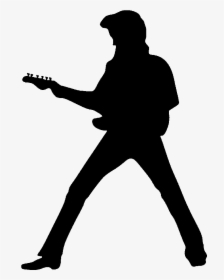 Shadow Silhouette Sticker Wall Decal - Transparent Elvis Presley Silhouette, HD Png Download, Transparent PNG