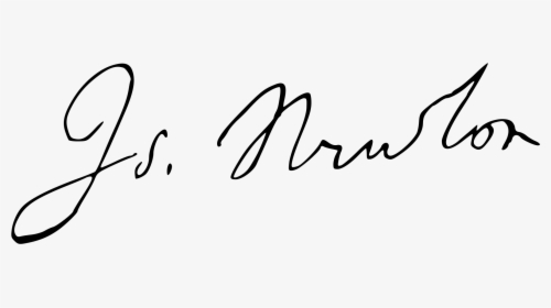 Isaac Newton Signature, HD Png Download, Transparent PNG