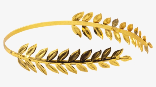 Brass Leaf Roman Hair Band - Roman Crown Png Transparent, Png Download, Transparent PNG