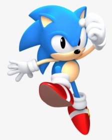 Cartoon,sonic The Hedgehog,fictional Character,clip - Classic Sonic Sonic Dash, HD Png Download, Transparent PNG