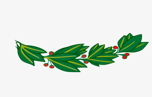Branch Laurel Leaf Leafy Leaves Png Image - Laureles De Escudo Png, Transparent Png, Transparent PNG