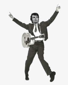 Elvis Presley Art Allposters - Elvis With Guitar, HD Png Download, Transparent PNG