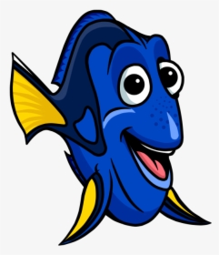 Fish Cartoon Nemo Picture Clipart Free Clip Art Images - Dory Finding Nemo Cartoon, HD Png Download, Transparent PNG