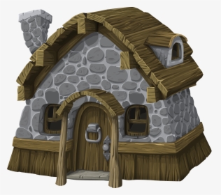 Rustic From Glitch Big - Peasant House Png, Transparent Png, Transparent PNG