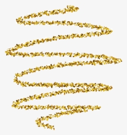 #swirl #swirl #swirl #gold #glitter #useit #aesthetic - Glitter Gold Swirl Png, Transparent Png, Transparent PNG