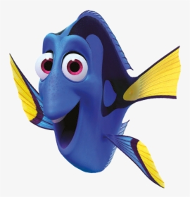 Nemo Palette Surgeonfish Disney - Dory Transparent Finding Nemo, HD Png Download, Transparent PNG