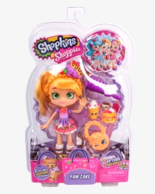 Shopkins Shoppies S2 W3 Dolls Pam Cake, HD Png Download, Transparent PNG