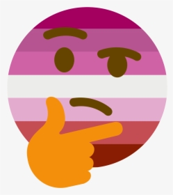 Image - Thinking Pride Emoji, HD Png Download, Transparent PNG