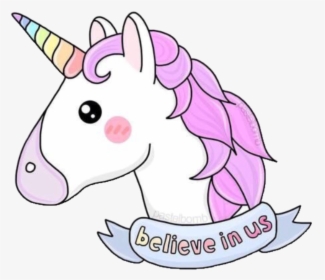 Unicorn Clipart Emoji - Unicorn Believe In Us, HD Png Download, Transparent PNG