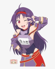 Sword Art Online Yuuki Render, HD Png Download, Transparent PNG