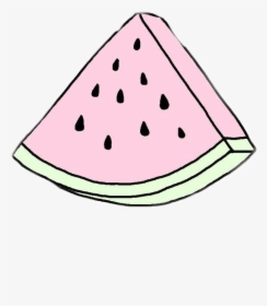 #watermelon #sticker #stickers #tumblr #tumblrstickers - Watermelon Sticker, HD Png Download, Transparent PNG