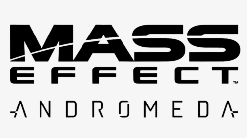 Mass Effect Andromeda Logo - Mass Effect Andromeda Text, HD Png Download, Transparent PNG