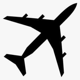 Airplane Silhouette, HD Png Download, Transparent PNG
