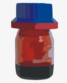 Bromine In Schott Duran Bottle - Bromine Png, Transparent Png, Transparent PNG