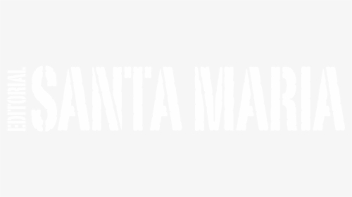 Editorial Santa María - Monochrome, HD Png Download, Transparent PNG